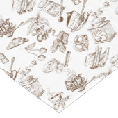 Papierpatroon Korte Tafelloper (Hoek)