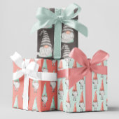 Papierplaat met gnoom-opvulling, set van 3 vellen