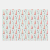 Papierplaat met gnoom-opvulling, set van 3 vellen (Voorkant 3)