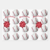 Papierplaat voor honkbalkafdekking met drie vellen (Voorkant)