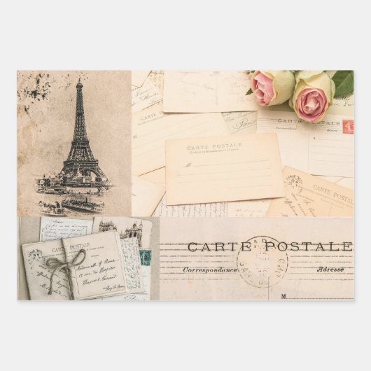 Papierplaat voor onmiddellijke verpakking, set van inpakpapier vel (Voorkant 3)