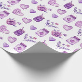 Papierplaat voor onmiddellijke verpakking van 3 ve cadeaupapier (Hoek)