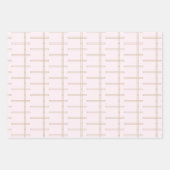 Papierplaat voor onmiddellijke verpakking van 3 ve inpakpapier vel (Voorkant 2)