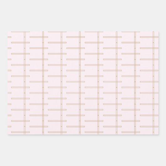 Papierplaat voor onmiddellijke verpakking van 3 ve inpakpapier vel (Voorkant 2)