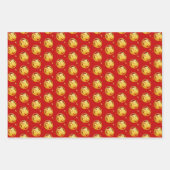 Papierplaat voor onmiddellijke verpakking van 3 ve inpakpapier vel (Voorkant 3)