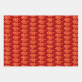 Papierplaat voor onmiddellijke verpakking van 3 ve inpakpapier vel (Voorkant 2)