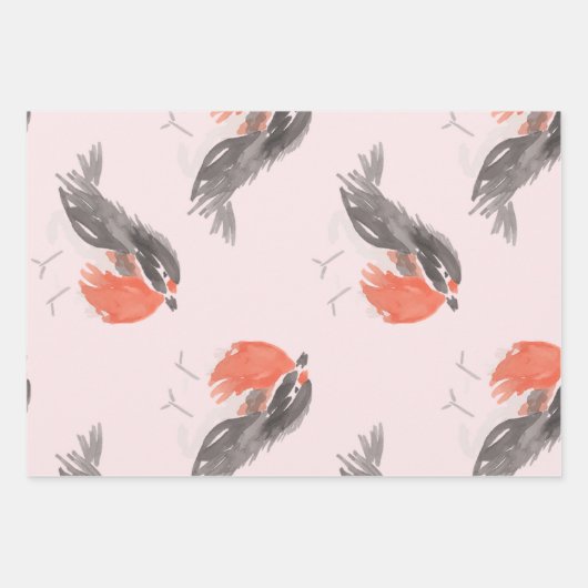 Papierplaat voor onmiddellijke verpakking van 3 ve inpakpapier vel (Voorkant 2)