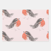 Papierplaat voor onmiddellijke verpakking van 3 ve inpakpapier vel (Voorkant)