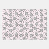 Papierplaat voor onmiddellijke verpakking van 3 ve inpakpapier vel (Voorkant 2)