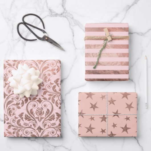 Papierplaat voor onmiddellijke verpakking van 3 ve inpakpapier vel (Voorkant)