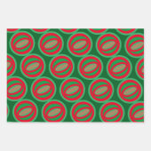 Papierplaat voor onmiddellijke verpakking van 3 ve inpakpapier vel (Voorkant 2)