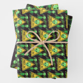 Papierplaat voor onmiddellijke verpakking van 3 ve inpakpapier vel (In situ)