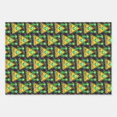 Papierplaat voor onmiddellijke verpakking van 3 ve inpakpapier vel (Voorkant)