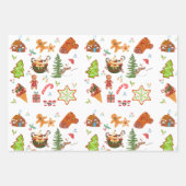 Papierplaat voor onmiddellijke verpakking van 3 ve inpakpapier vel (Voorkant 3)