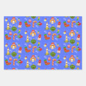 Papierplaat voor onmiddellijke verpakking van 3 ve inpakpapier vel (Voorkant 2)