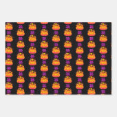 Papierplaat voor onmiddellijke verpakking van 3 ve inpakpapier vel (Voorkant 2)