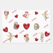 Papierplaat voor onmiddellijke verpakking van 3 ve inpakpapier vel (Voorkant 3)