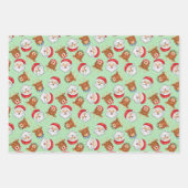 Papierplaat voor onmiddellijke verpakking van 3 ve inpakpapier vel (Voorkant)