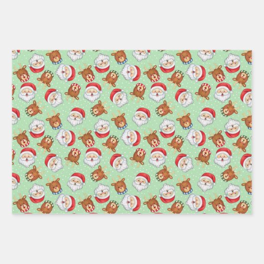 Papierplaat voor onmiddellijke verpakking van 3 ve inpakpapier vel (Voorkant)