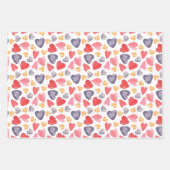 Papierplaat voor onmiddellijke verpakking van 3 ve inpakpapier vel (Voorkant)