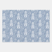 Papierplaat voor onmiddellijke verpakking van 3 ve inpakpapier vel (Voorkant 2)