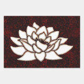 Papierplaat voor onmiddellijke verpakking van 3 ve inpakpapier vel (Voorkant 3)