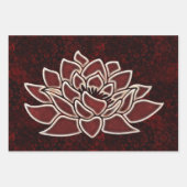 Papierplaat voor onmiddellijke verpakking van 3 ve inpakpapier vel (Voorkant 2)