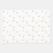 Papierplaat voor onmiddellijke verpakking van 3 ve inpakpapier vel (Voorkant 2)