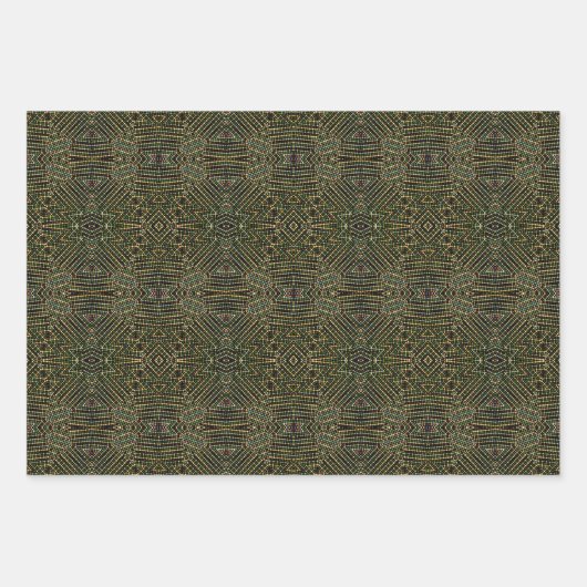 Papierplaat voor onmiddellijke verpakking van 3 ve inpakpapier vel (Voorkant 2)