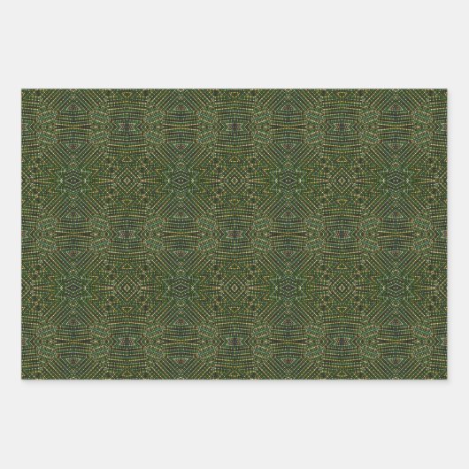 Papierplaat voor onmiddellijke verpakking van 3 ve inpakpapier vel (Voorkant)