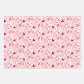 Papierplaat voor onmiddellijke verpakking van 3 ve inpakpapier vel (Voorkant)