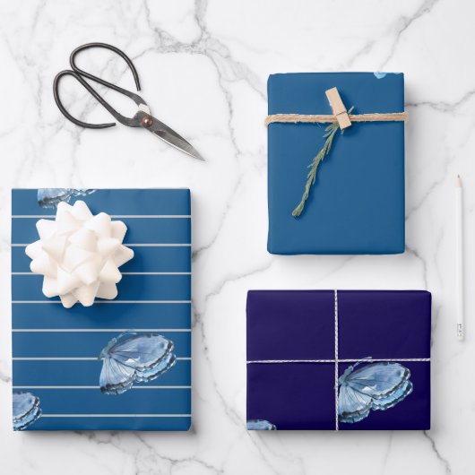 Papierplaat voor onmiddellijke verpakking van 3 ve inpakpapier vel (Voorkant)