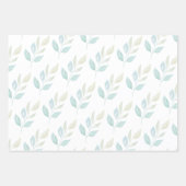 Papierplaat voor onmiddellijke verpakking van 3 ve inpakpapier vel (Voorkant 2)