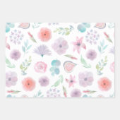 Papierplaat voor onmiddellijke verpakking van 3 ve inpakpapier vel (Voorkant)