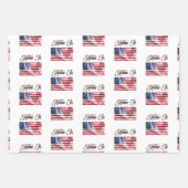 Papierplaat voor onmiddellijke verpakking van 3 ve inpakpapier vel (Voorkant)