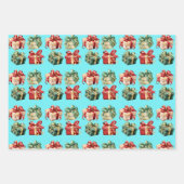 Papierplaat voor onmiddellijke verpakking van 3 ve inpakpapier vel (Voorkant 2)