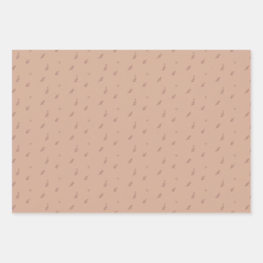 Papierplaat voor onmiddellijke verpakking van 3 ve inpakpapier vel (Voorkant 2)