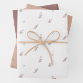 Papierplaat voor onmiddellijke verpakking van 3 ve inpakpapier vel (In situ)