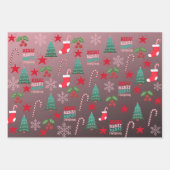 Papierplaat voor onmiddellijke verpakking van 3 ve inpakpapier vel (Voorkant)