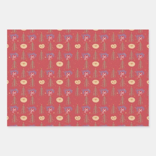 Papierplaat voor onmiddellijke verpakking van 3 ve inpakpapier vel (Voorkant)