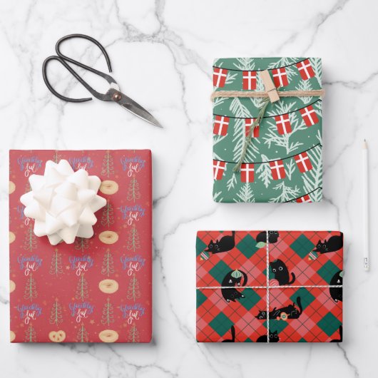 Papierplaat voor onmiddellijke verpakking van 3 ve inpakpapier vel (Voorkant)