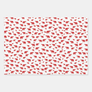 Papierplaat voor onmiddellijke verpakking van 3 ve inpakpapier vel