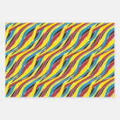 Papierplaat voor onmiddellijke verpakking van 3 ve inpakpapier vel (Voorkant 2)