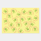 Papierplaat voor onmiddellijke verpakking van 3 ve inpakpapier vel (Voorkant 2)