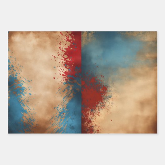 Papierplaat voor onmiddellijke verpakking van 3 ve inpakpapier vel (Voorkant 3)