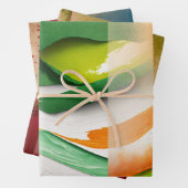 Papierplaat voor onmiddellijke verpakking van 3 ve inpakpapier vel (In situ)