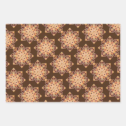 Papierplaat voor onmiddellijke verpakking van 3 ve inpakpapier vel (Voorkant 2)