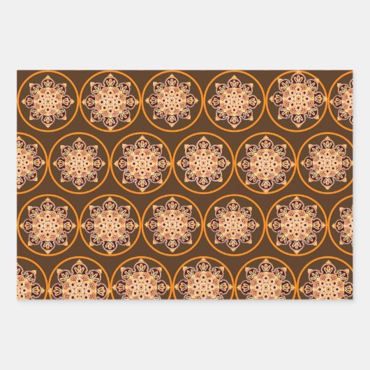 Papierplaat voor onmiddellijke verpakking van 3 ve inpakpapier vel (Voorkant)