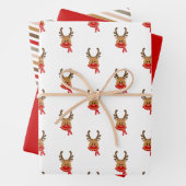 Papierplaat voor onmiddellijke verpakking van 3 ve inpakpapier vel (In situ)