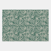 Papierplaat voor onmiddellijke verpakking van 3 ve inpakpapier vel (Voorkant 3)